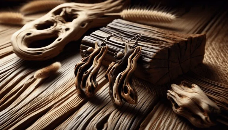 driftwood earrings 1