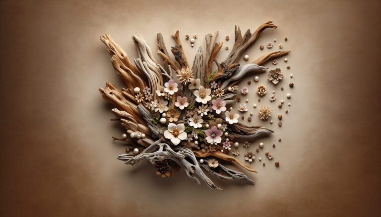 driftwood flower arrangements