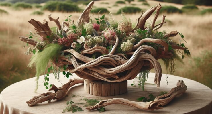 driftwood garden ideas