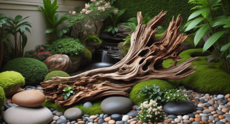 driftwood garden ideas decor 1