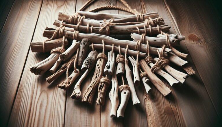 driftwood hanging art diy 1