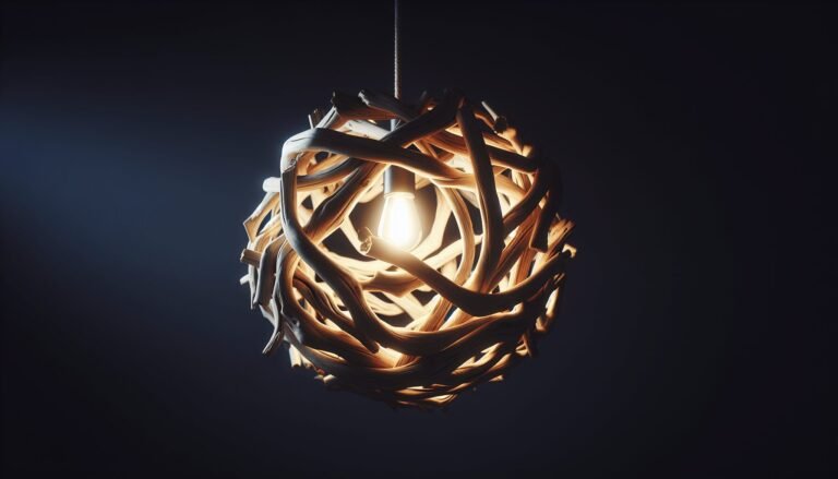 driftwood hanging lights 1