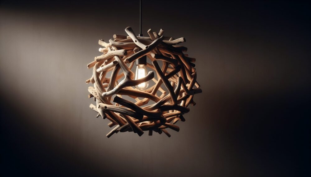 Driftwood Hanging Lights Driftwood Hanging Lights