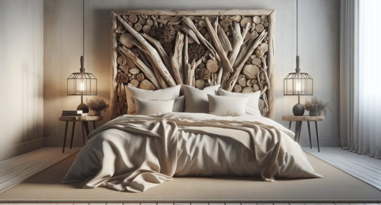 driftwood headboard