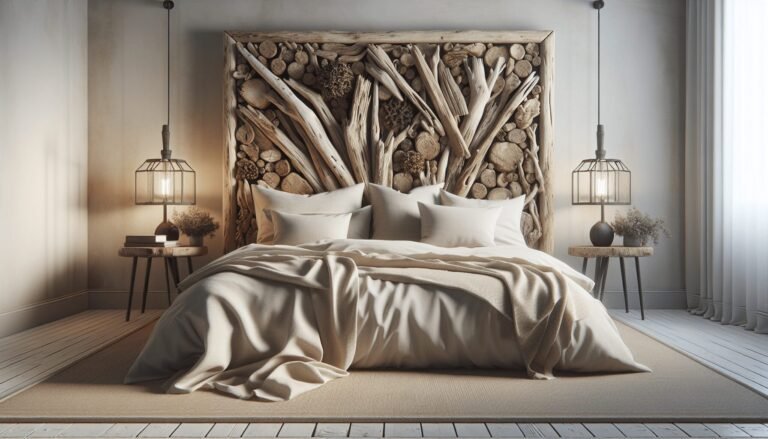 driftwood headboard