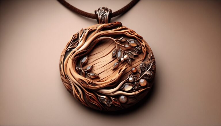 driftwood jewelry pendants