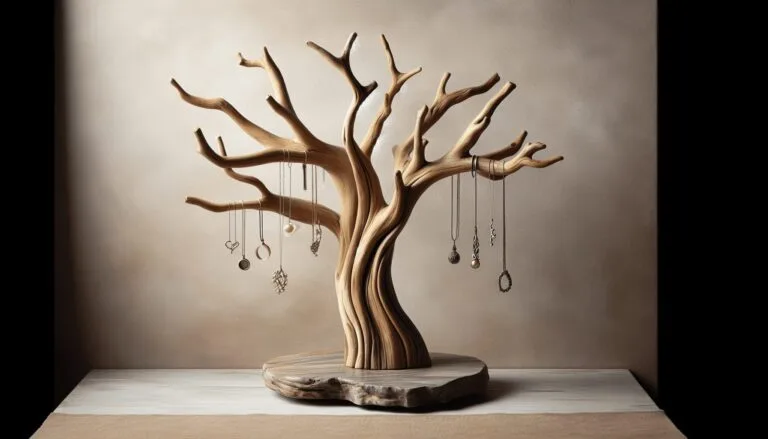 driftwood jewelry tree