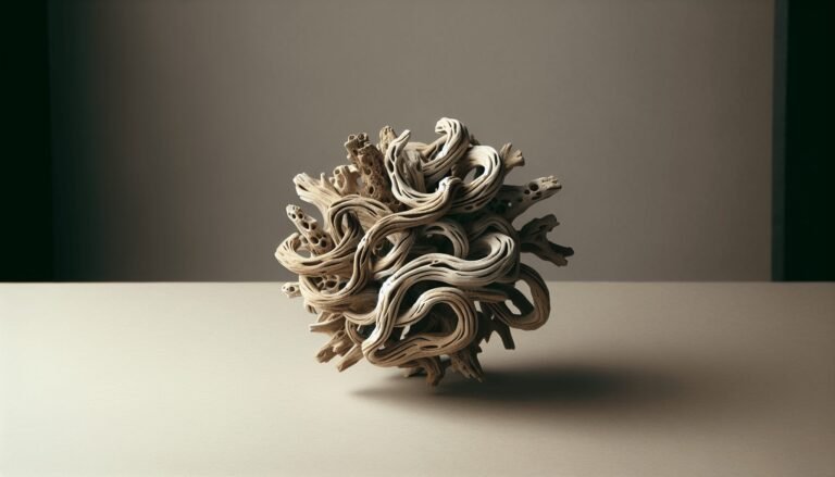 small wood sculpture driftwood art 1