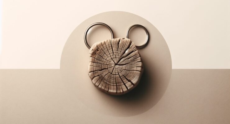 driftwood keychain 1