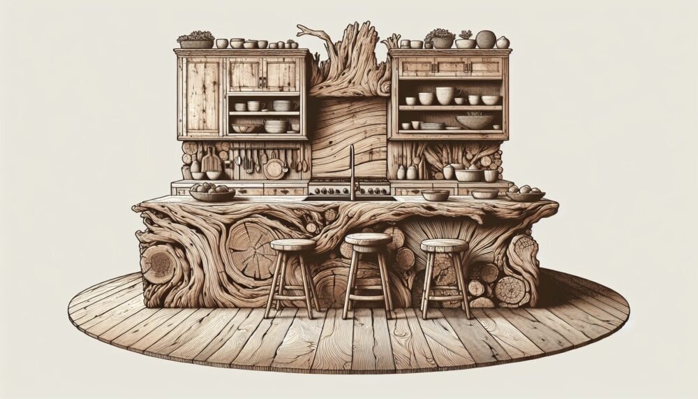 Driftwood Kitchen Island Driftwood Kitchen Island