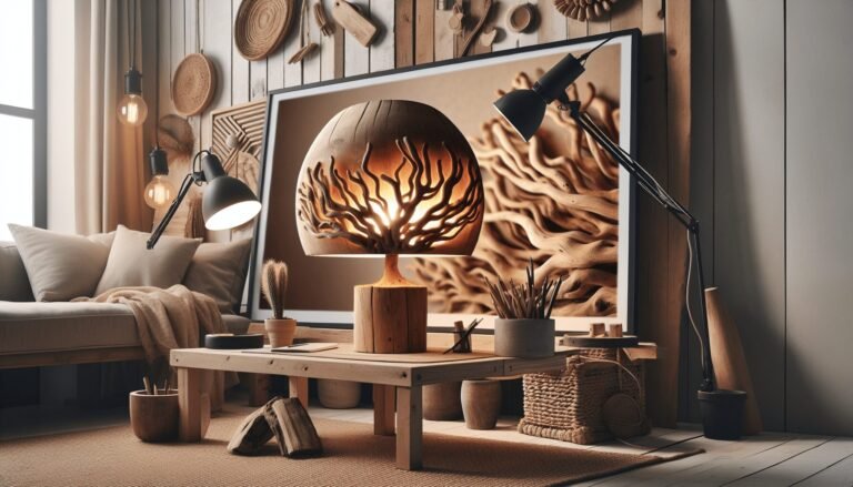 driftwood lamp diy 1