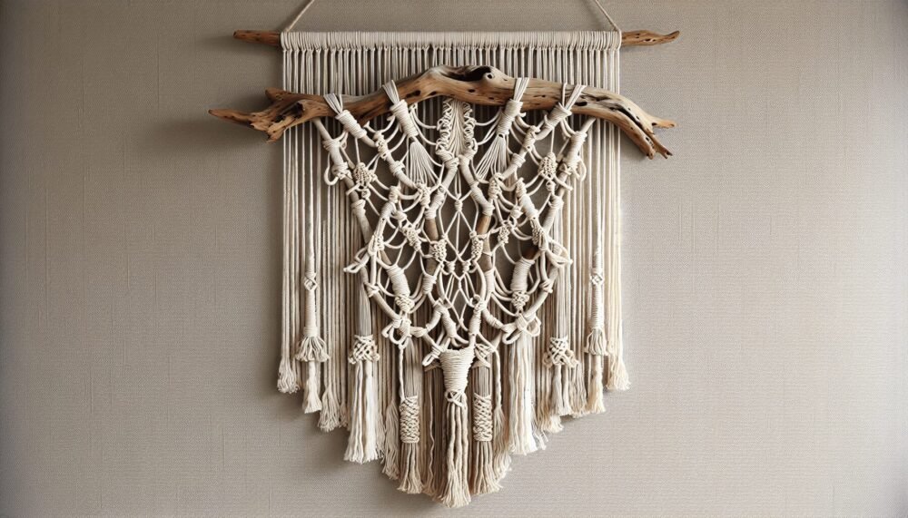 Driftwood Macrame Wall Hanging Driftwood Macrame Wall Hanging