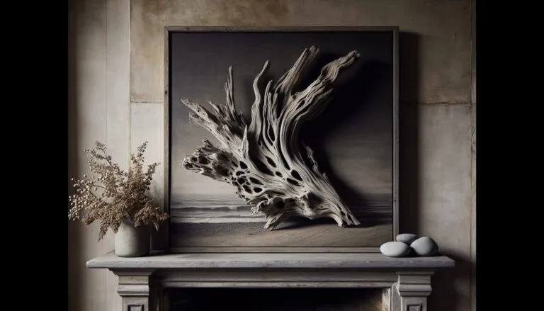 driftwood mantle