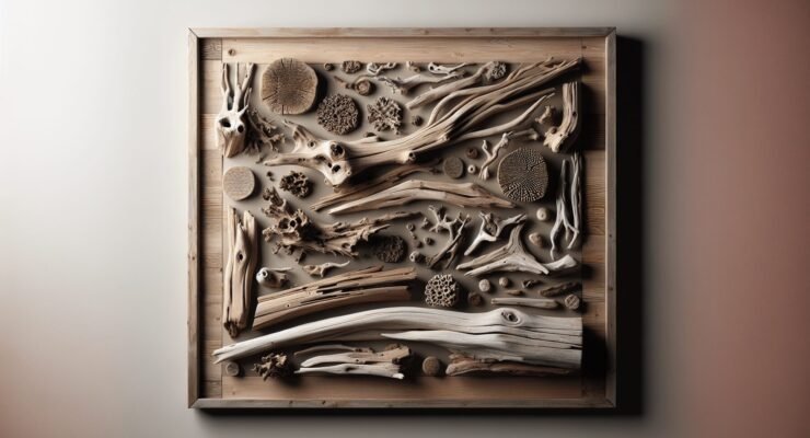 driftwood mirror diy