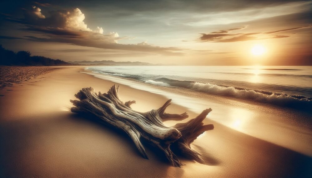 Driftwood On Beach Driftwood On Beach
