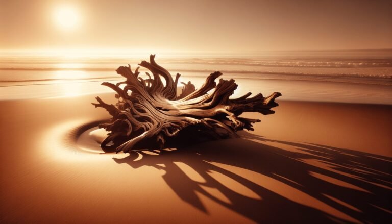 driftwood on the beach 1