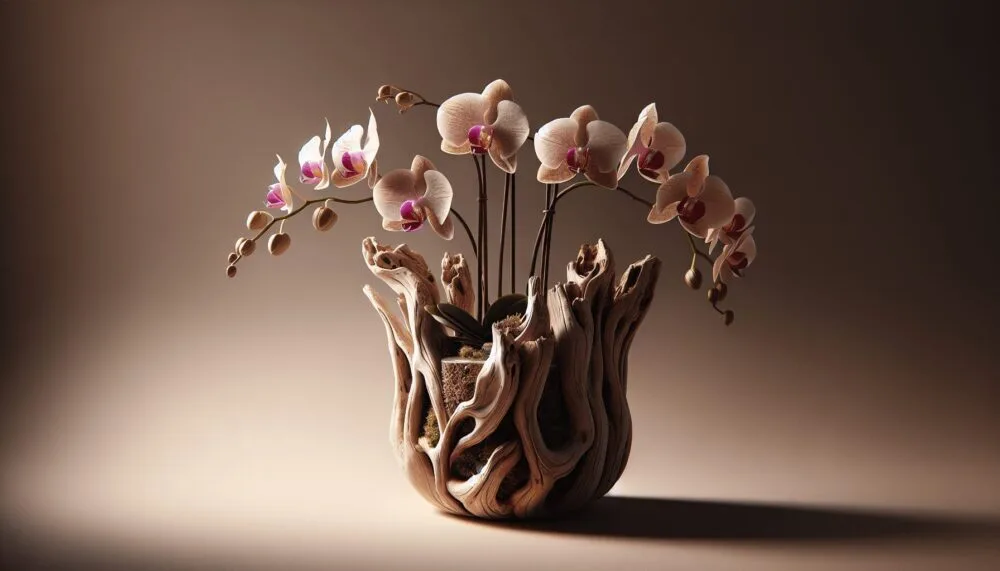 Driftwood Orchid Planter Driftwood Orchid Planter
