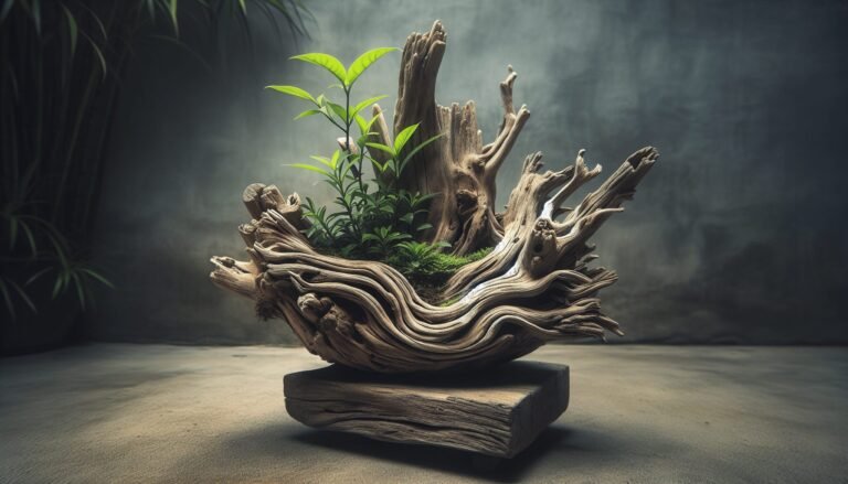driftwood planters 1