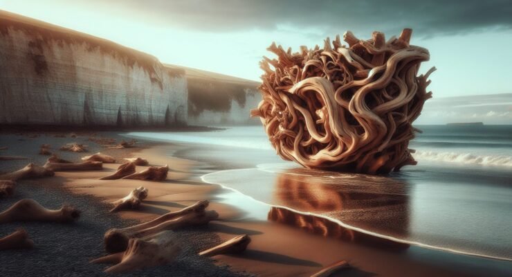 giant driftwood art 1