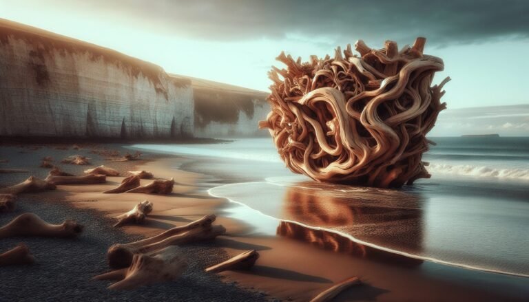 giant driftwood art 1