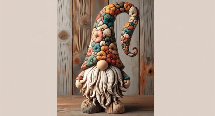 painted driftwood gnomes 1