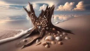 coastal charm creating a driftwood wall hanging