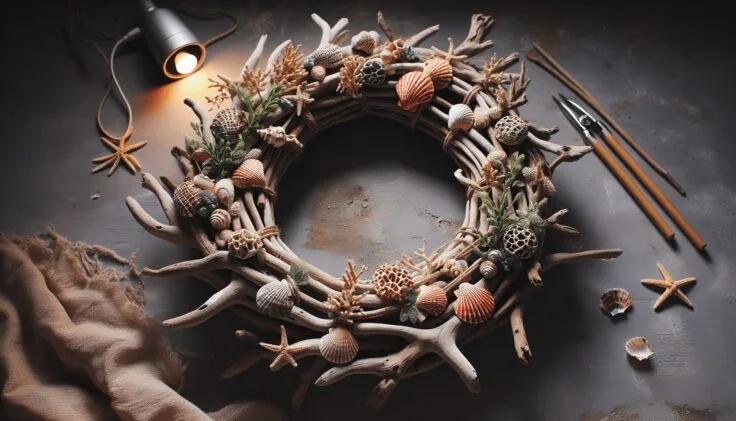 Crafting a Beautiful Driftwood Wreath