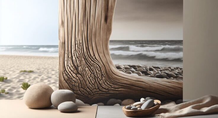 crafting coastal charm designing with driftwood and grout