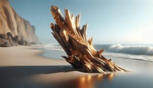 crafting gold driftwood photo realistic images for pinterest 1000x1500 pixels