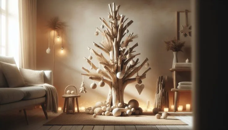 creating a stunning driftwood xmas tree 1