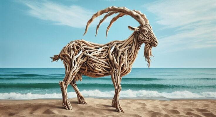 driftwood goat
