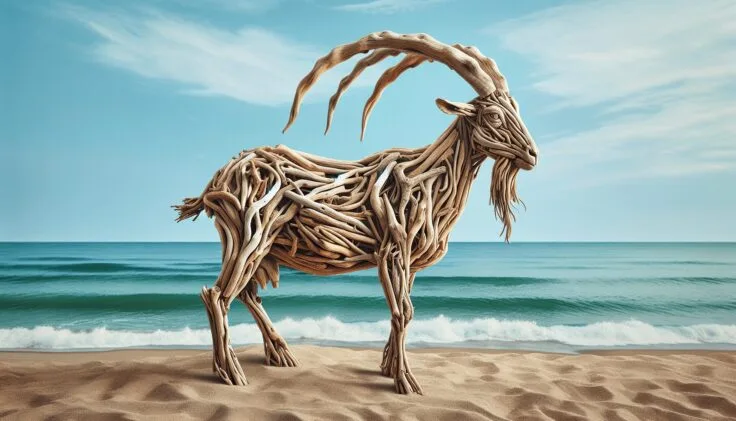 driftwood goat