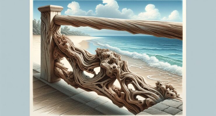 driftwood railing