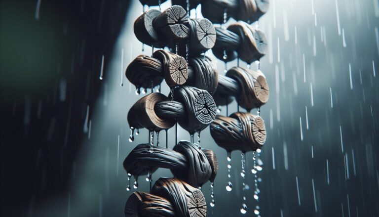 driftwood rain chain