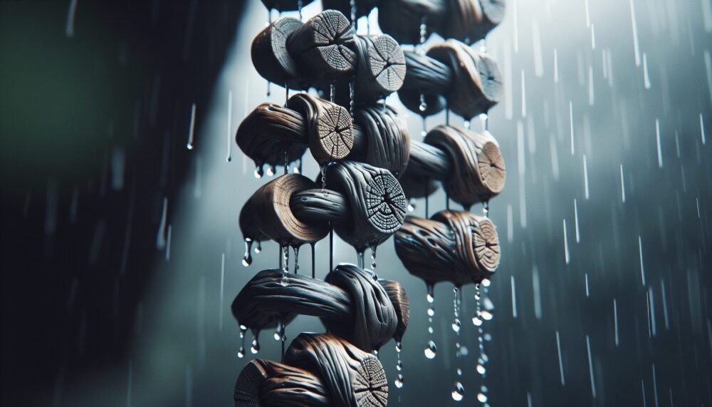 Driftwood Rain Chain Driftwood Rain Chain