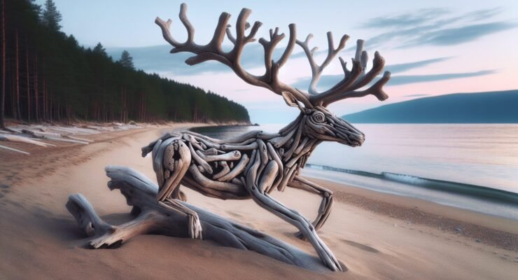 driftwood reindeer 1