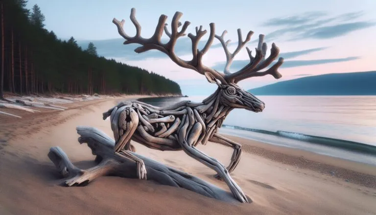 driftwood reindeer 1
