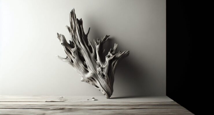 driftwood shelf