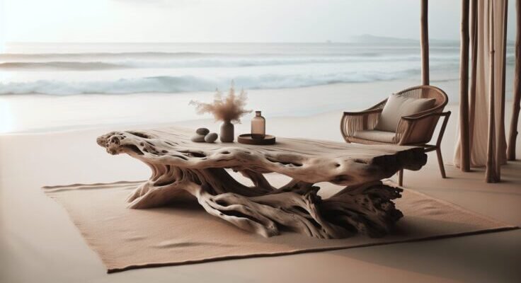driftwood table