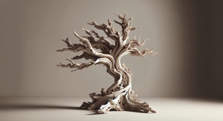 driftwood trees diy