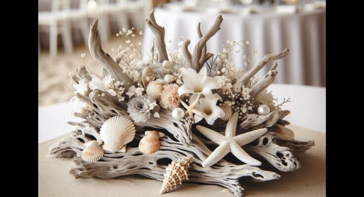 driftwood wedding centerpieces the perfect beach vibe