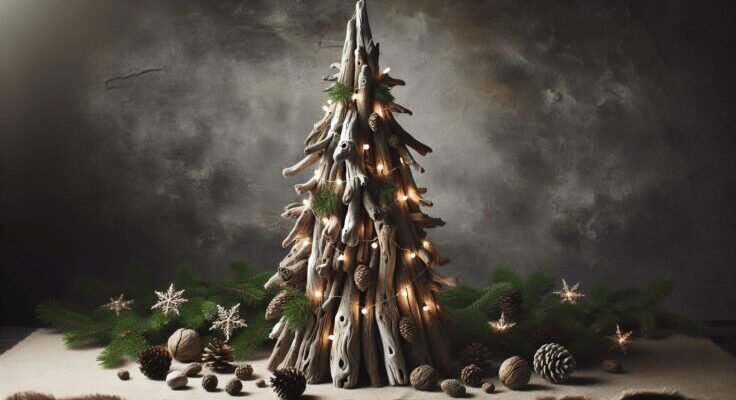 driftwood xmas crafts for a rustic holiday 1