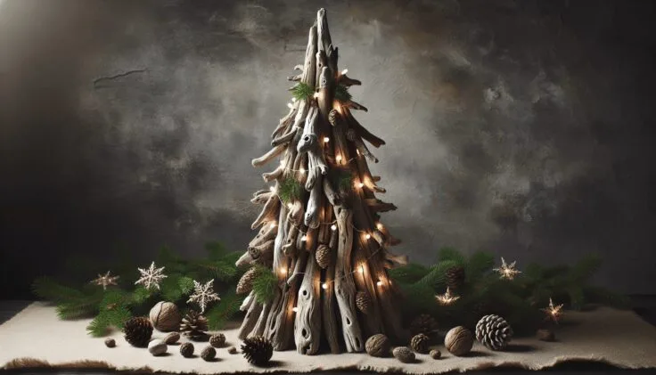 driftwood xmas crafts for a rustic holiday 1