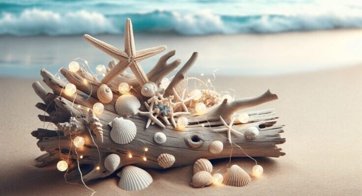 driftwood xmas ideas for a coastal holiday
