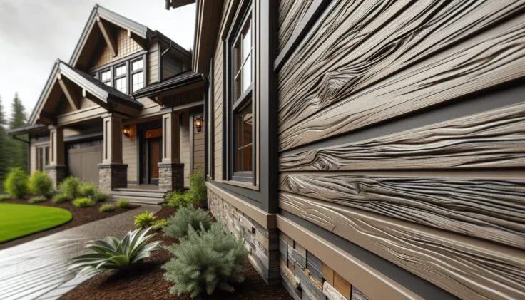 enhance your homes exterior with driftwood vinyl siding
