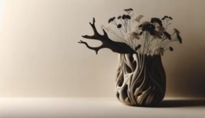 the art of creating a driftwood vase