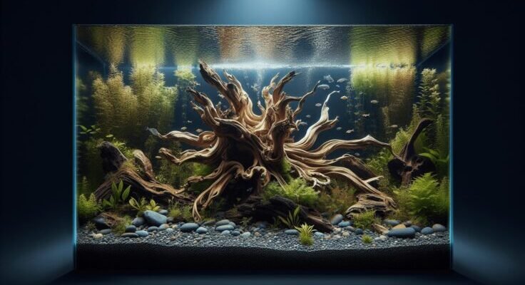 10 gallon aquascape driftwood