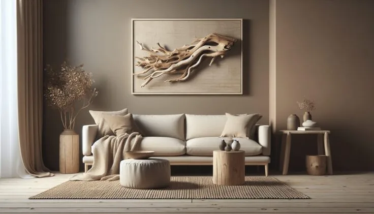Driftwood Above Couch
