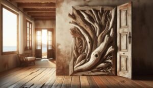 driftwood above door 1