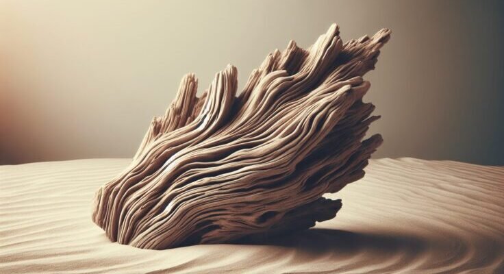 driftwood accent wall